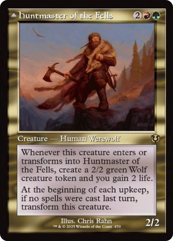 Huntmaster of the Fells (Retro Frame) [INR - 470] - Cartes Sportives Rive Sud