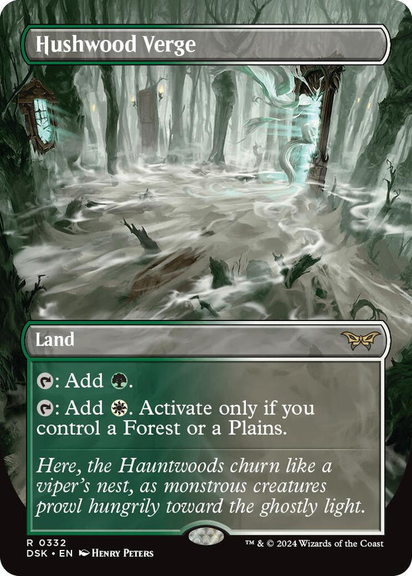Hushwood Verge (Borderless) [DSK - 332] - Cartes Sportives Rive Sud