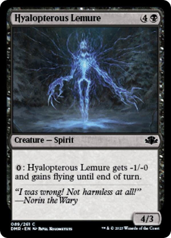 Hyalopterous Lemure [DMR - 89] - Cartes Sportives Rive Sud