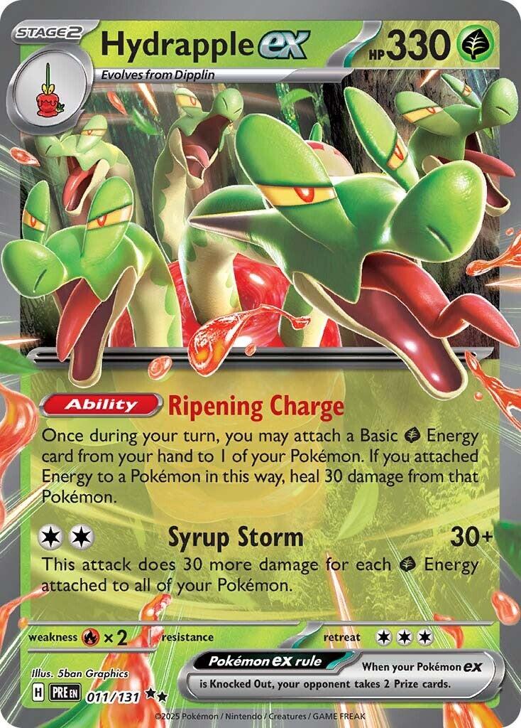Hydrapple ex [PRE - 011/131] - Cartes Sportives Rive Sud