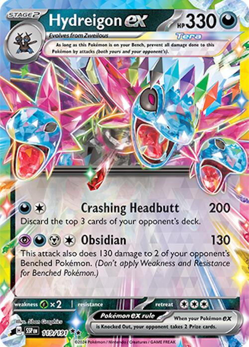 Hydreigon ex - 119/191 [SV08 - 119/191] - Cartes Sportives Rive Sud