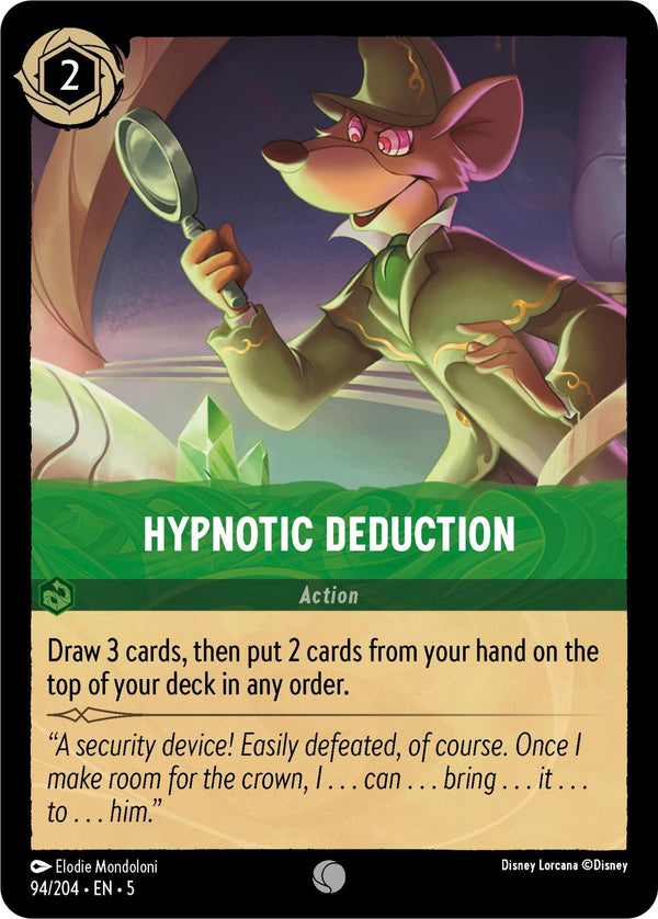 Hypnotic Deduction [5 - 94/204] - Cartes Sportives Rive Sud