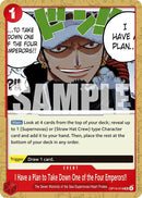 I Have a Plan to Take Down One of the Four Emperors!! [OP14 - OP14 - 019] - Cartes Sportives Rive Sud