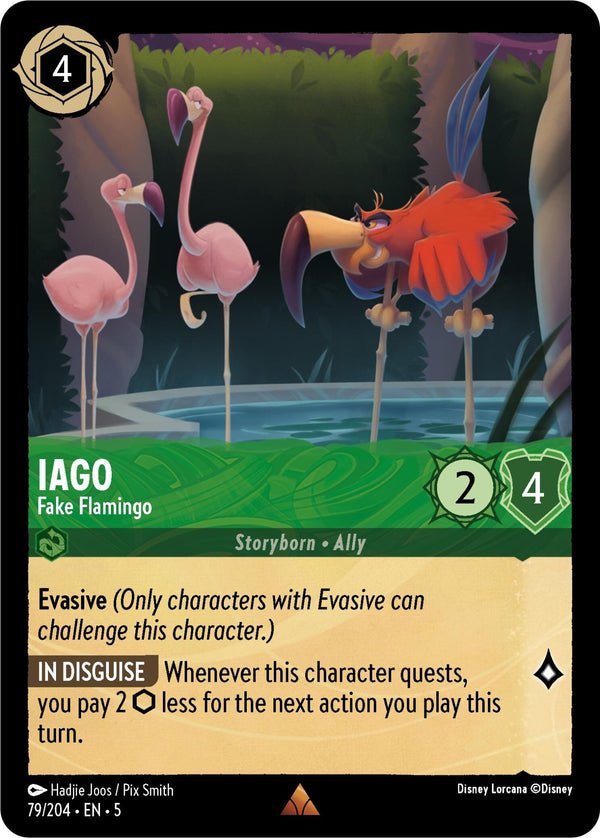 Iago - Fake Flamingo [5 - 79/204] - Cartes Sportives Rive Sud