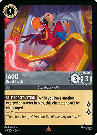 Iago - Out of Reach [8 - 195/204] - Cartes Sportives Rive Sud