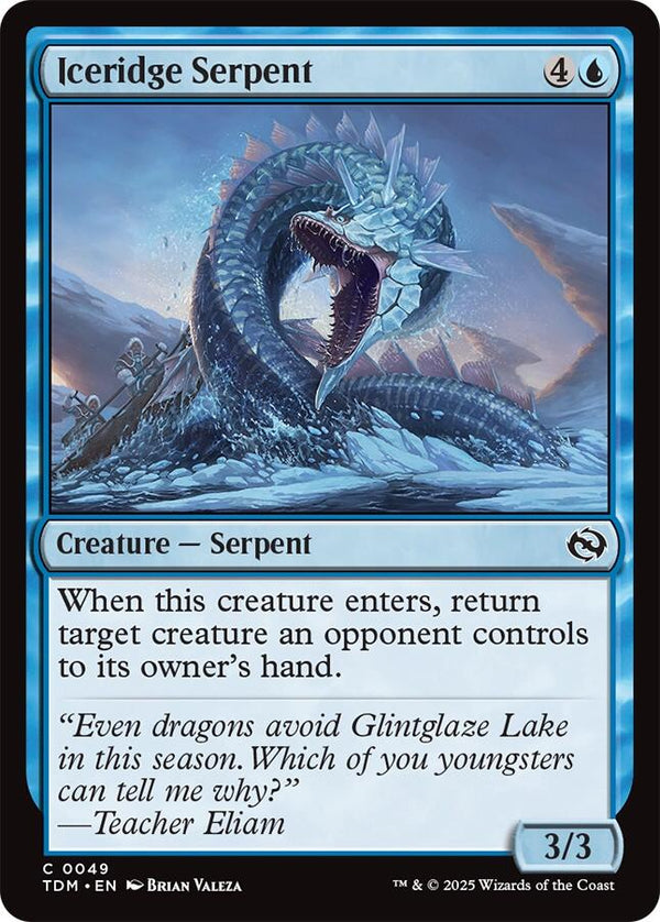 Iceridge Serpent - Cartes Sportives Rive Sud