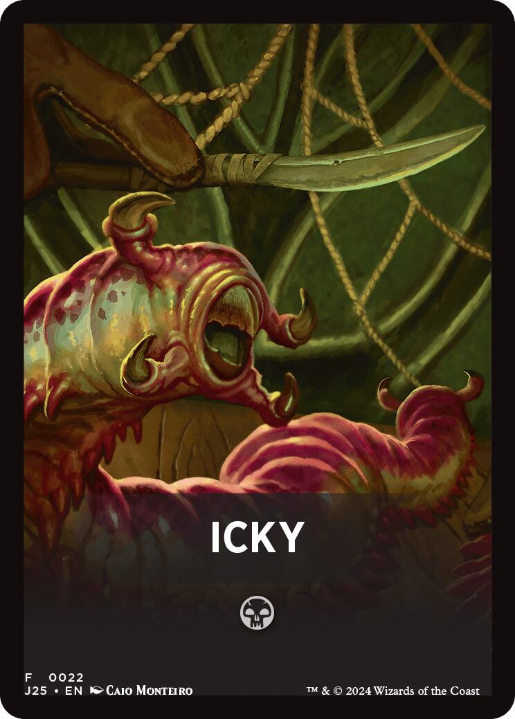 Icky Theme Card [J25 - 22] - Cartes Sportives Rive Sud