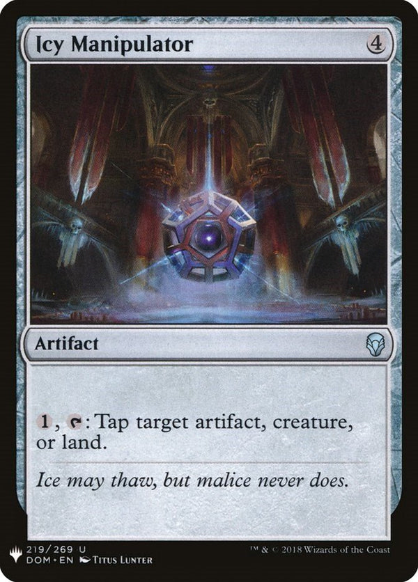 Icy Manipulator [LIST - 219] - Cartes Sportives Rive Sud