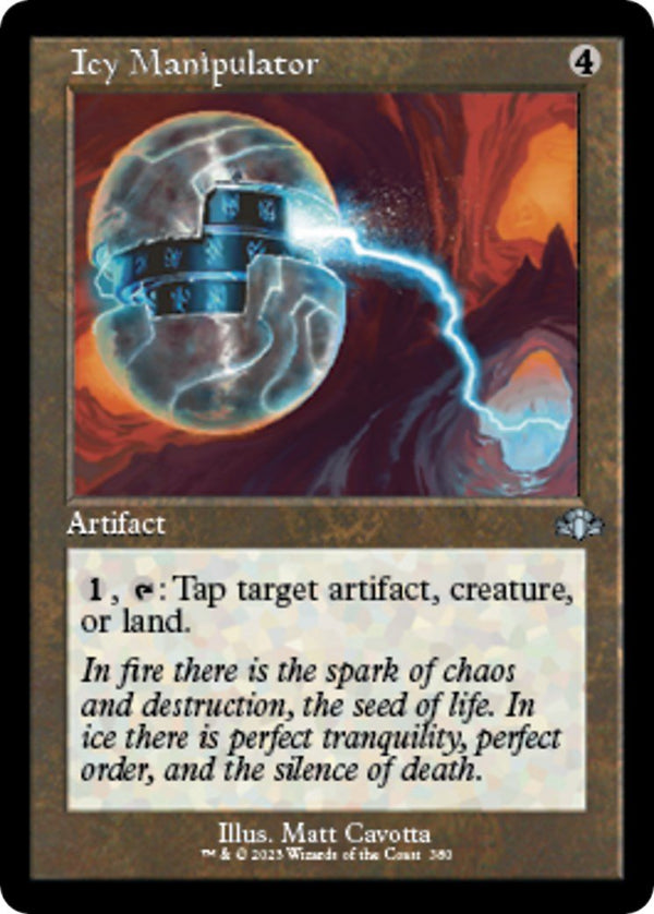 Icy Manipulator (Retro Frame) [DMR - 380] - Cartes Sportives Rive Sud