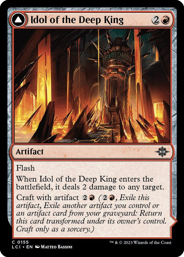 Idol of the Deep King [LCI - 155] - Cartes Sportives Rive Sud