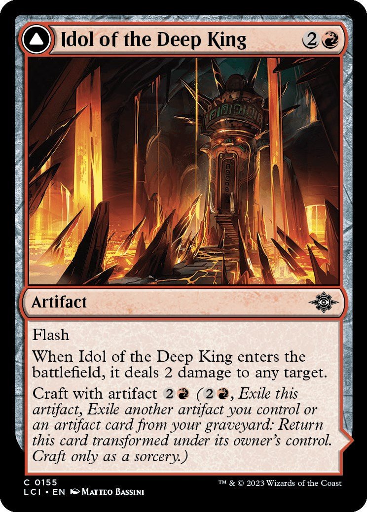 Idol of the Deep King [LCI - 155] - Cartes Sportives Rive Sud