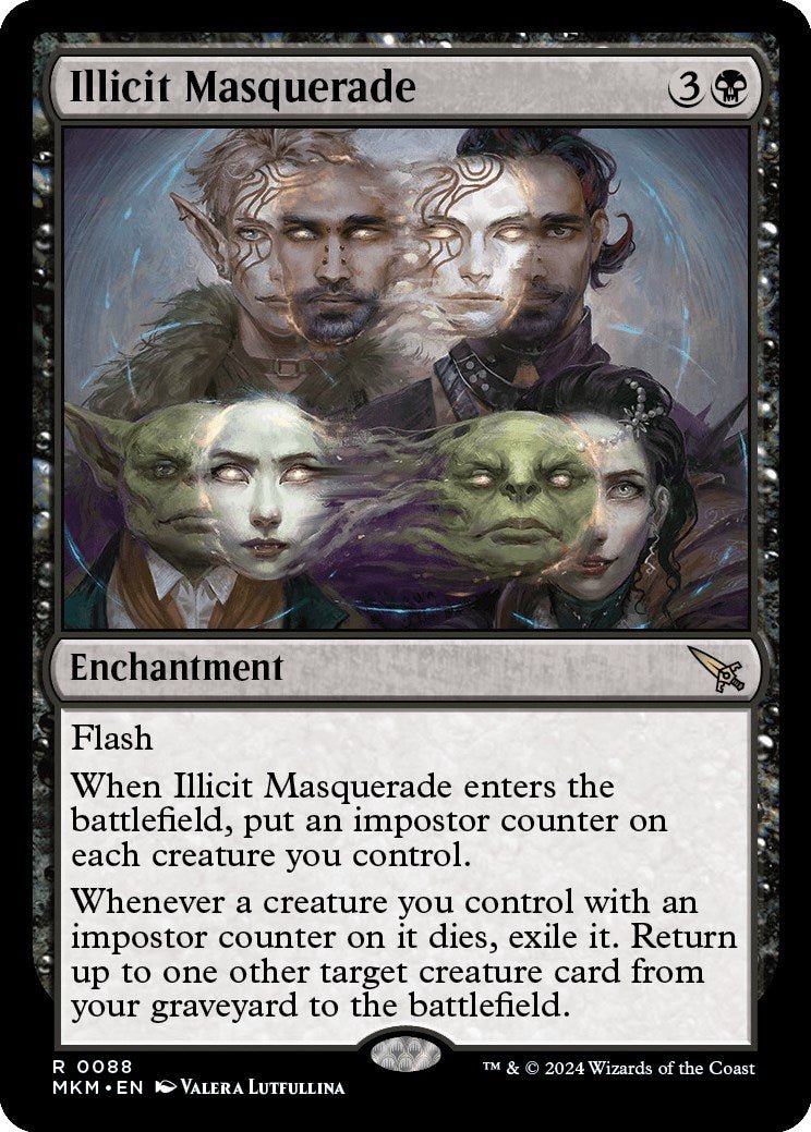 Illicit Masquerade [MKM - 88] - Cartes Sportives Rive Sud