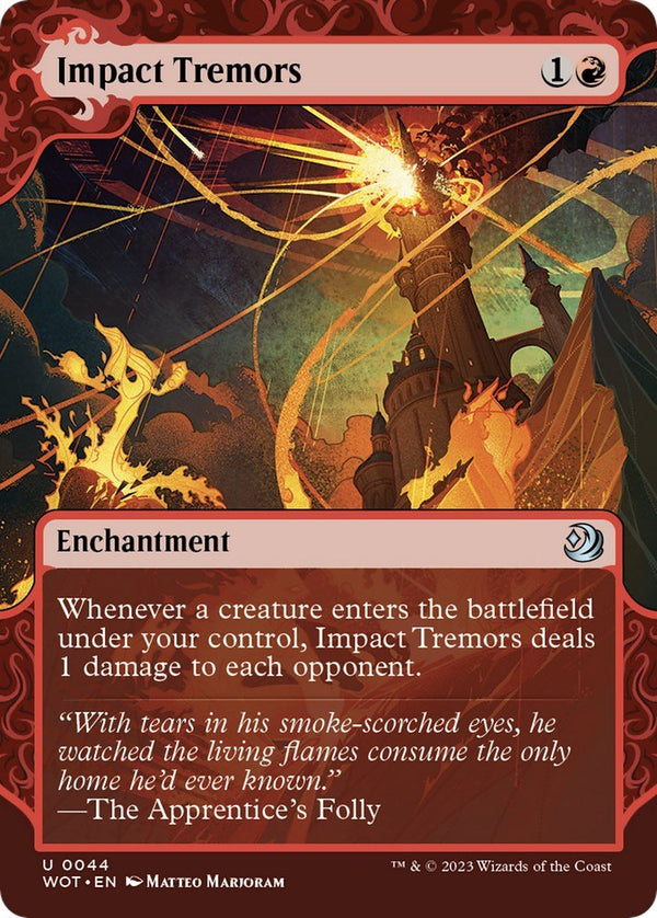 Impact Tremors [WOT - 44] - Cartes Sportives Rive Sud