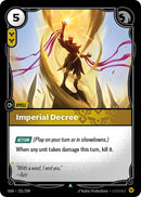 Imperial Decree [OGN - 221/298] - Cartes Sportives Rive Sud
