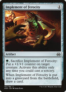 Implement of Ferocity [AER - 157] - Cartes Sportives Rive Sud