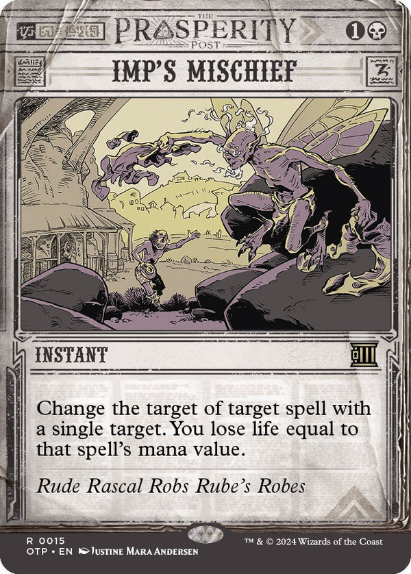 Imp's Mischief [OTP - 15] - Cartes Sportives Rive Sud
