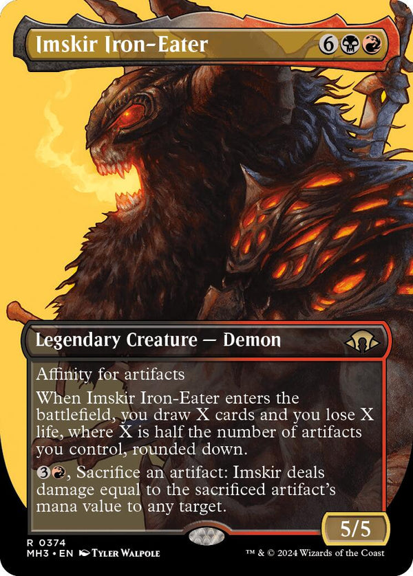 Imskir Iron - Eater (Borderless) [MH3 - 374] - Cartes Sportives Rive Sud