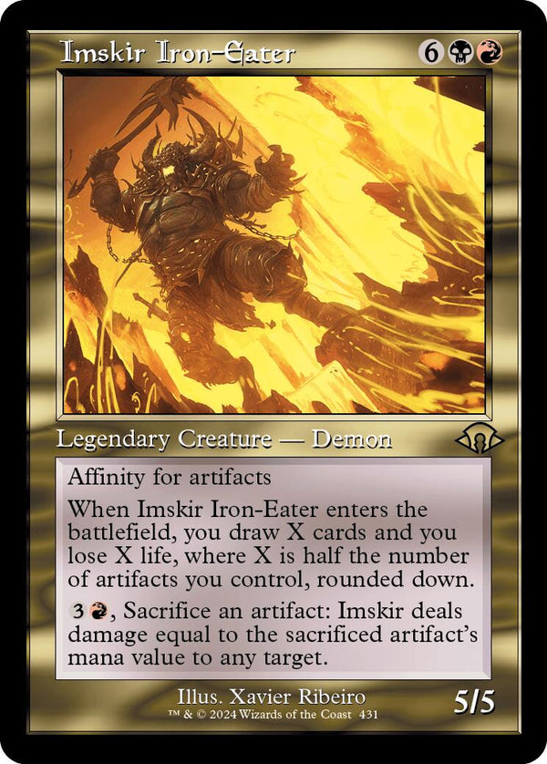 Imskir Iron - Eater (Retro Frame) [MH3 - 431] - Cartes Sportives Rive Sud