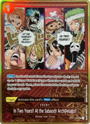 In Two Years!! At the Sabaody Archipelago!! (One Piece Japanese Version 2nd Anniversary Set) [OP - PR - OP01 - 030] - Cartes Sportives Rive Sud