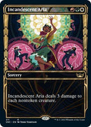 Incandescent Aria (Showcase) [SNC - 311] - Cartes Sportives Rive Sud