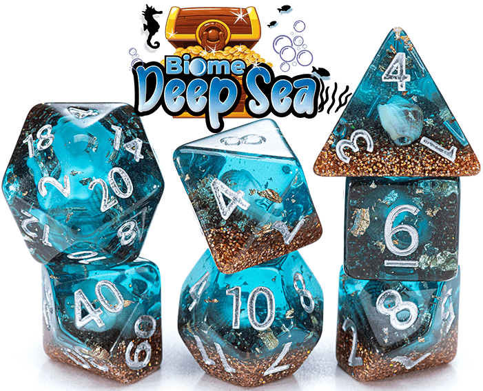 Inclusion Dice - Biome Deep Sea - Cartes Sportives Rive Sud