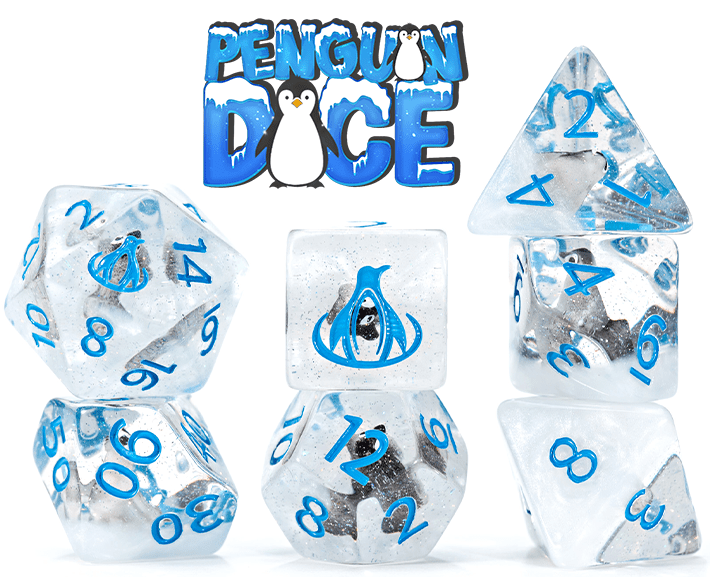 Inclusion Dice - Penguin Dice - Cartes Sportives Rive Sud