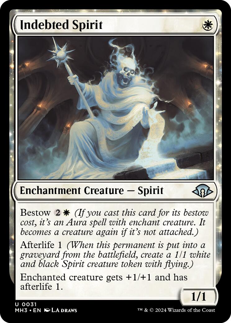 Indebted Spirit [MH3 - 31] - Cartes Sportives Rive Sud