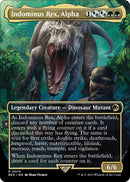 Indominus Rex, Alpha (Borderless) [REX - 14] - Cartes Sportives Rive Sud