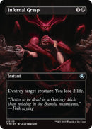 Infernal Grasp (Borderless) [INR - 310] - Cartes Sportives Rive Sud