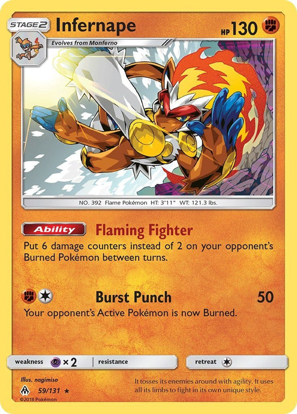 Infernape [SM06 - 59/131] - Cartes Sportives Rive Sud
