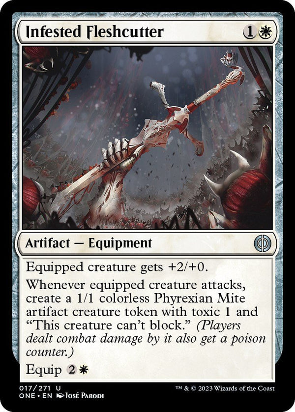 Infested Fleshcutter [ONE - 17] - Cartes Sportives Rive Sud