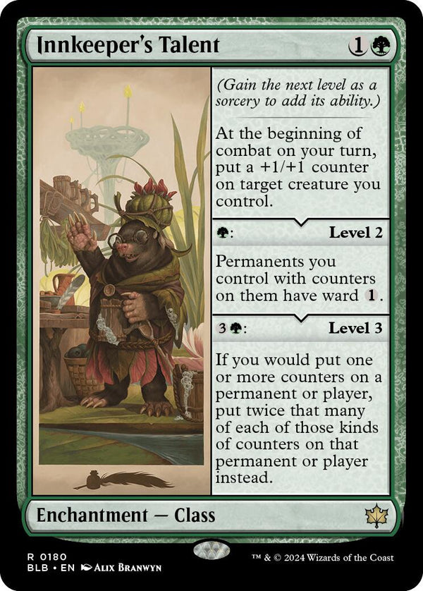 Innkeeper's Talent [BLB - 180] - Cartes Sportives Rive Sud