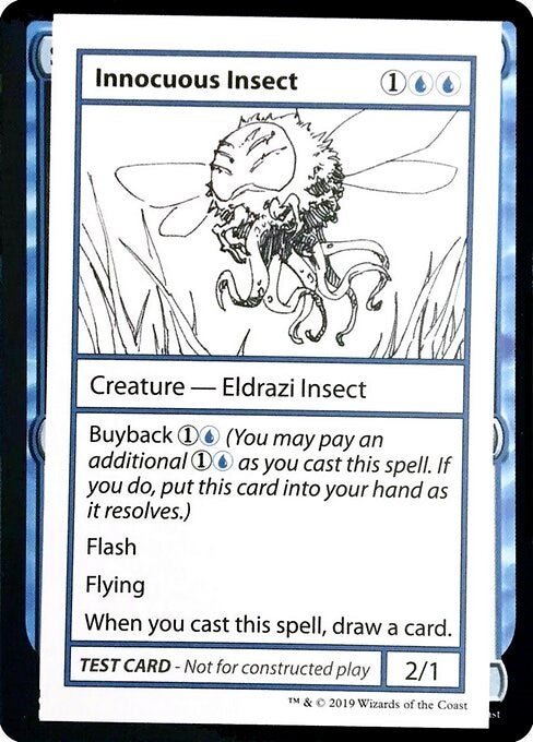 Innocuous Insect (No PW Symbol) [CMB1 - N/A]
