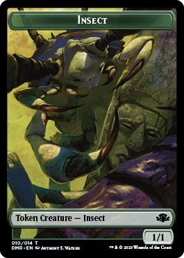 Insect // Bird Double - Sided Token [DMR - 10 // 1] - Cartes Sportives Rive Sud