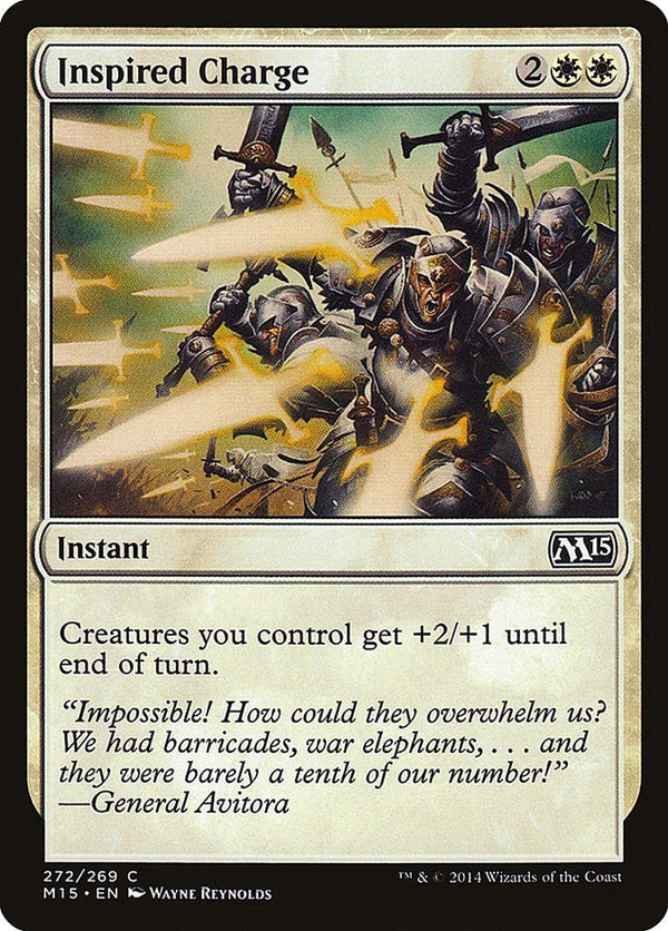 Inspired Charge [M15 - 272] - Cartes Sportives Rive Sud