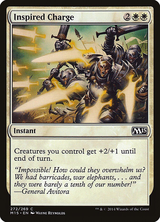 Inspired Charge [M15 - 272] - Cartes Sportives Rive Sud
