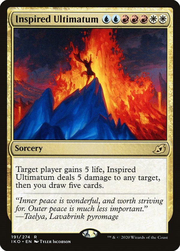 Inspired Ultimatum [IKO - 191] - Cartes Sportives Rive Sud
