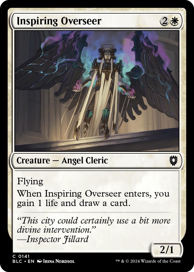 Inspiring Overseer [BLC - 141] - Cartes Sportives Rive Sud