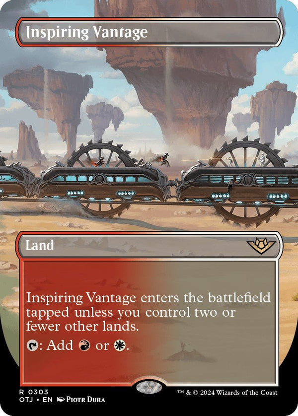Inspiring Vantage (Borderless) [OTJ - 303] - Cartes Sportives Rive Sud