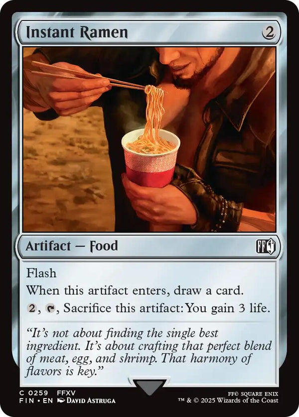 Instant Ramen [FIN - 259] - Cartes Sportives Rive Sud