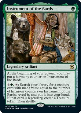 Instrument of the Bards [AFR - 190] - Cartes Sportives Rive Sud