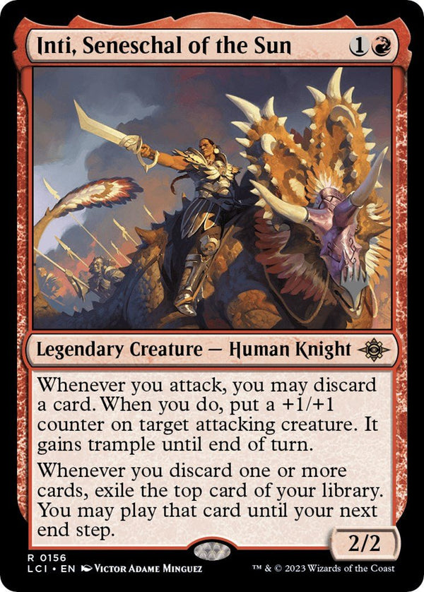Inti, Seneschal of the Sun [PPLCI - 156] - Cartes Sportives Rive Sud