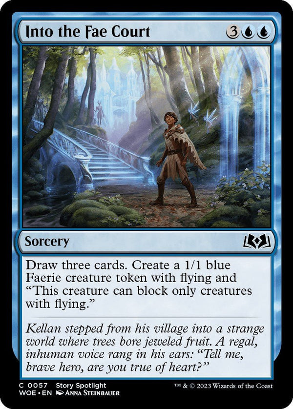 Into the Fae Court [WOE - 57] - Cartes Sportives Rive Sud