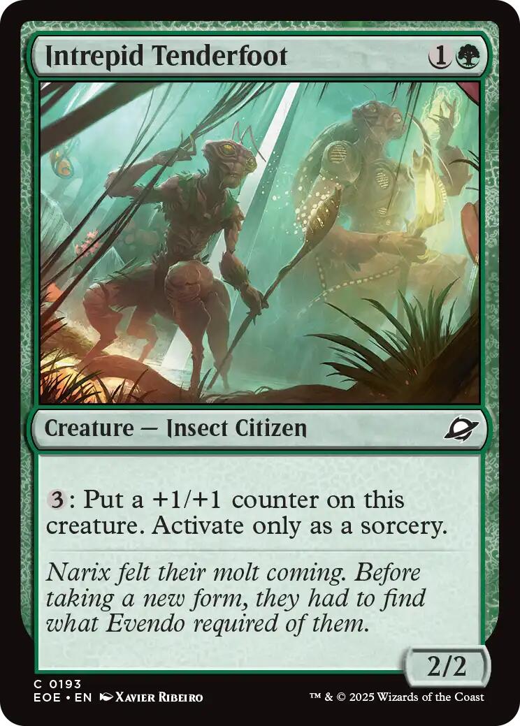 Intrepid Tenderfoot [EOE - 193] - Cartes Sportives Rive Sud