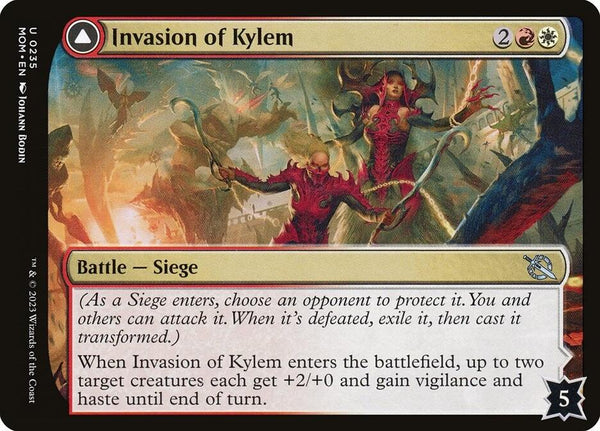 Invasion of Kylem [MOM - 235] - Cartes Sportives Rive Sud