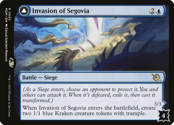 Invasion of Segovia [MOM - 63] - Cartes Sportives Rive Sud