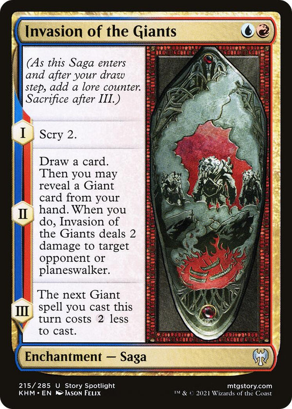 Invasion of the Giants [KHM - 215] - Cartes Sportives Rive Sud