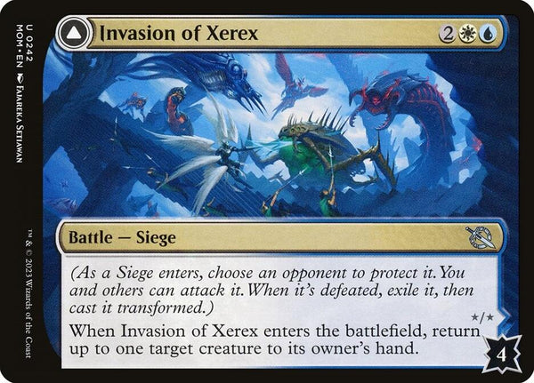 Invasion of Xerex [MOM - 242] - Cartes Sportives Rive Sud