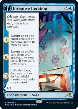 Inventive Iteration [NEO - 57] - Cartes Sportives Rive Sud