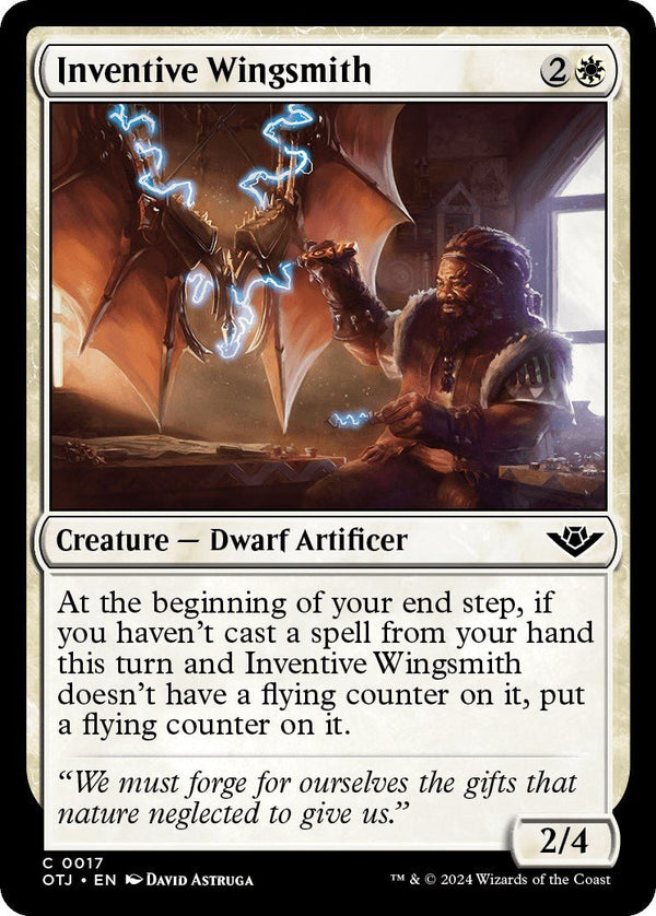 Inventive Wingsmith [OTJ - 17] - Cartes Sportives Rive Sud